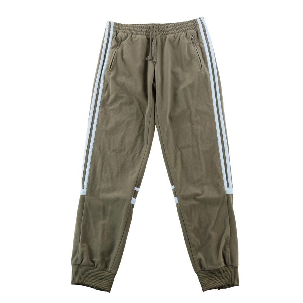 Fitness / Cardio training - Adidas Jogging 3-Stripes Velour Track Pants Y2K Slim Tapered Fit Velours Femme Taille L #QWE4322 - photo 1