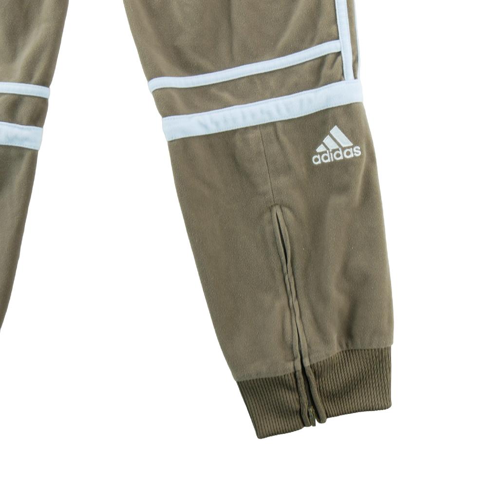 Fitness / Cardio training - Adidas Jogging 3-Stripes Velour Track Pants Y2K Slim Tapered Fit Velours Femme Taille L #QWE4322 - photo 6