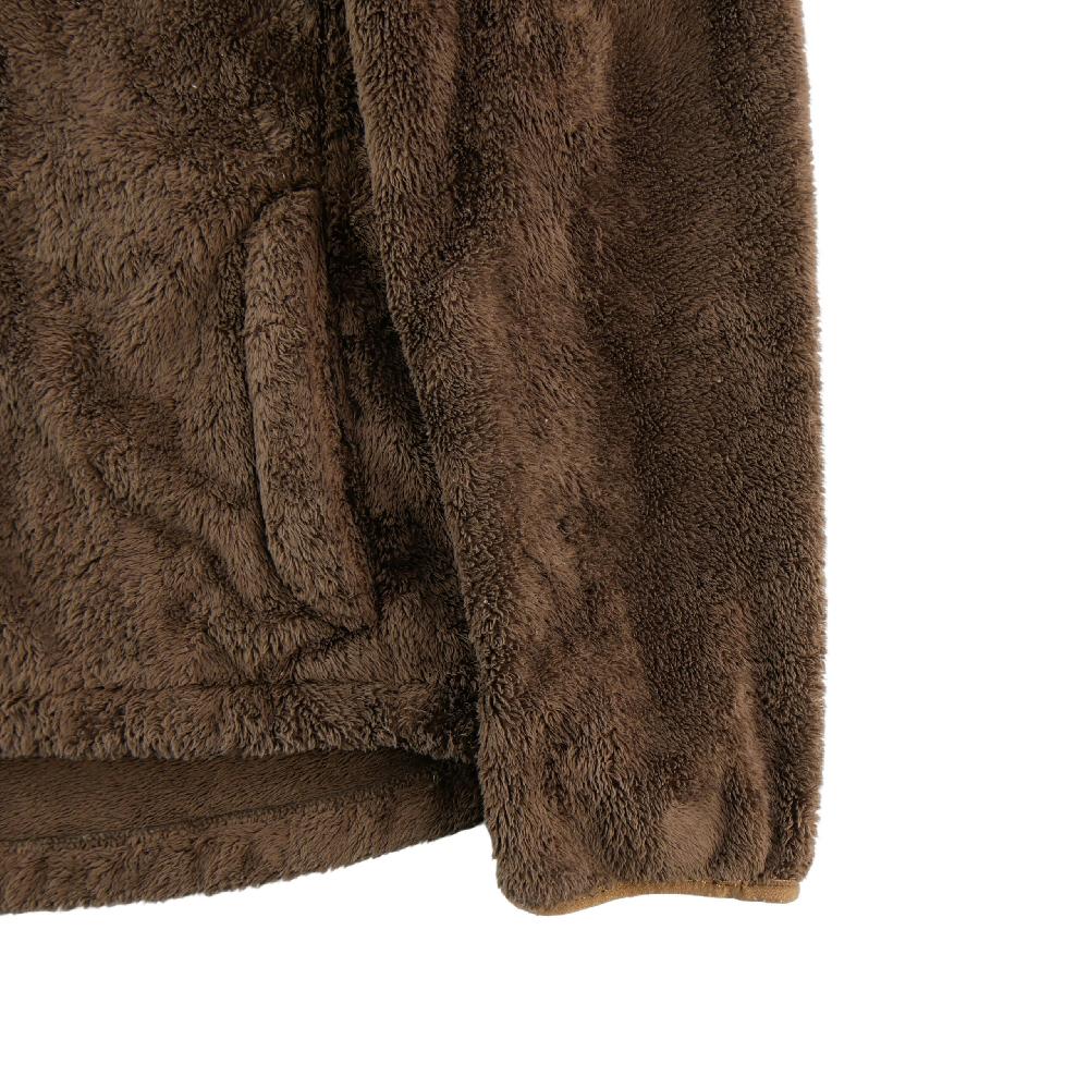 Sportswear - The North Face Veste polaire Osito Polaire à poils longs Col montant Femme Taille L Marron #QWE4294 - photo 5