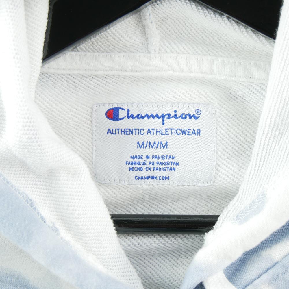 Fitness / Cardio training - Champion Sweat à capuche Femme Taille M Bleu clair #QWE4436 - photo 5