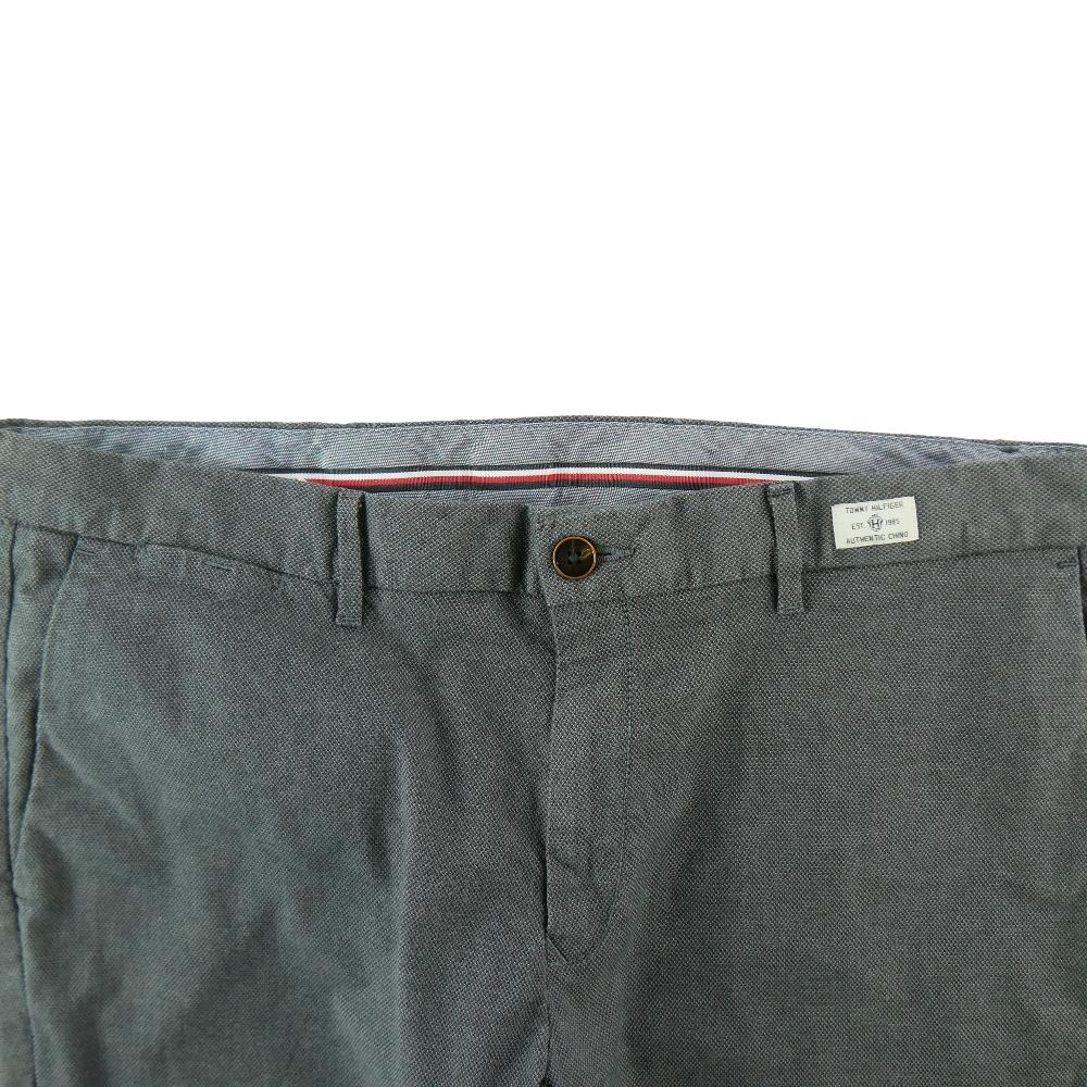 Sportswear - Tommy Hilfiger Pantalon chino W38/32 Taille W38/L32 Homme Gris #QWE4092 - photo 3