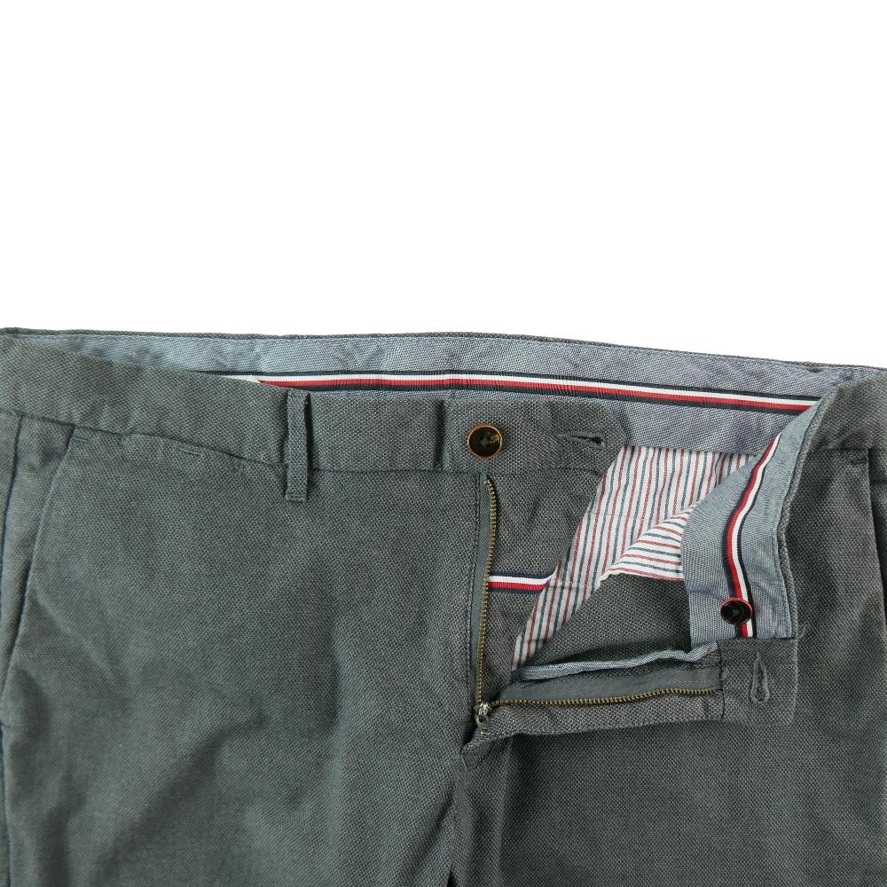 Sportswear - Tommy Hilfiger Pantalon chino W38/32 Taille W38/L32 Homme Gris #QWE4092 - photo 4