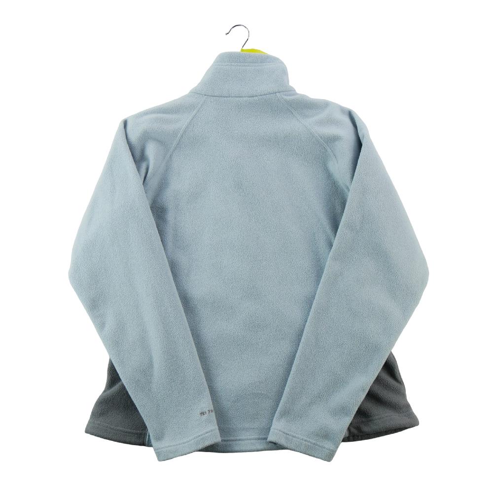 Sportswear - The North Face Pull polaire TKA 200 Polaire zippée Empiècements nylon Femme Taille L Bleu #QWE1255 - photo 2