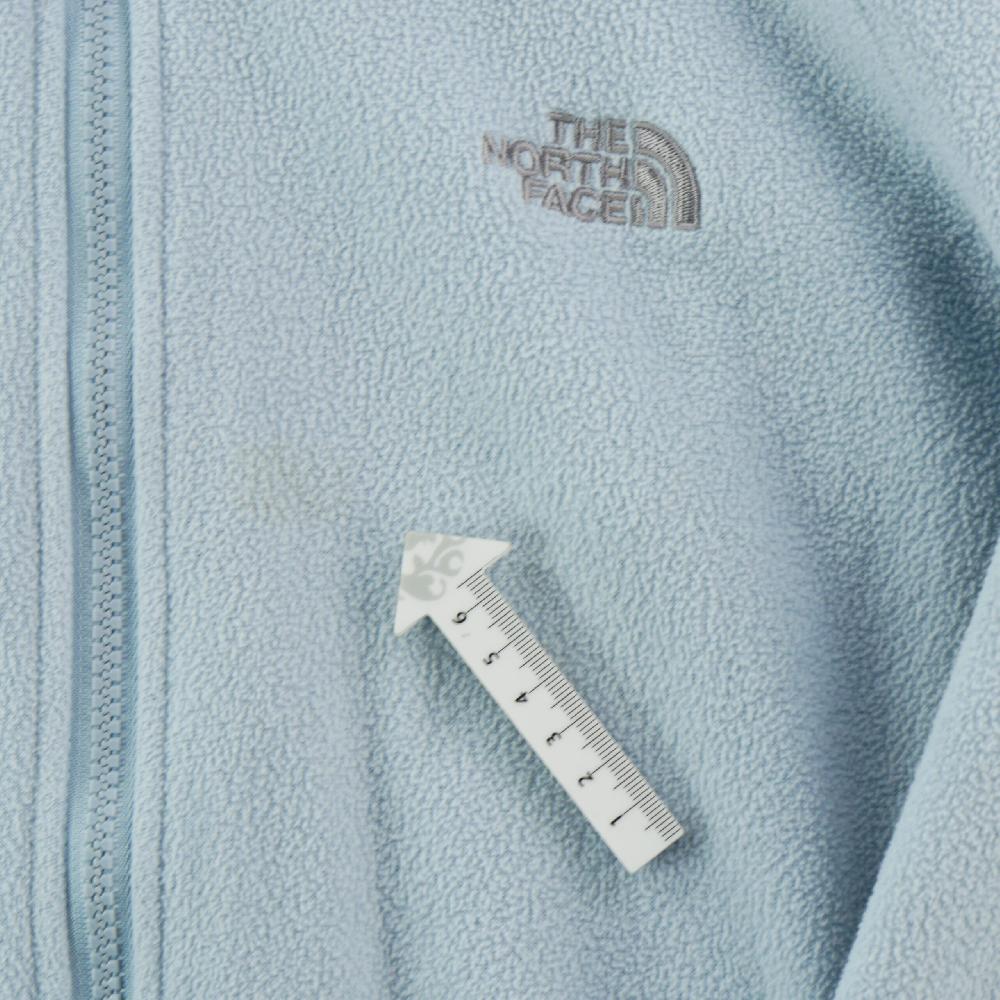 Sportswear - The North Face Pull polaire TKA 200 Polaire zippée Empiècements nylon Femme Taille L Bleu #QWE1255 - photo 7