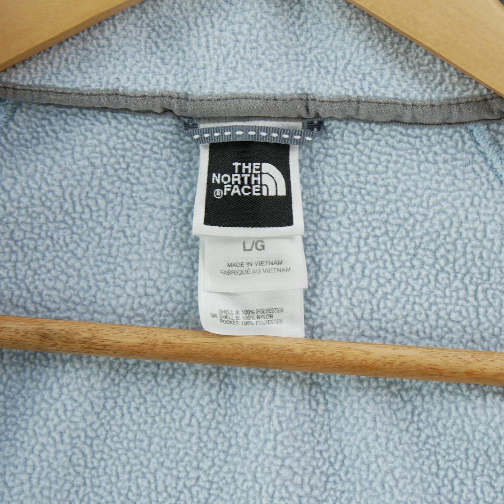 Sportswear - The North Face Pull polaire TKA 200 Polaire zippée Empiècements nylon Femme Taille L Bleu #QWE1255 - photo 8