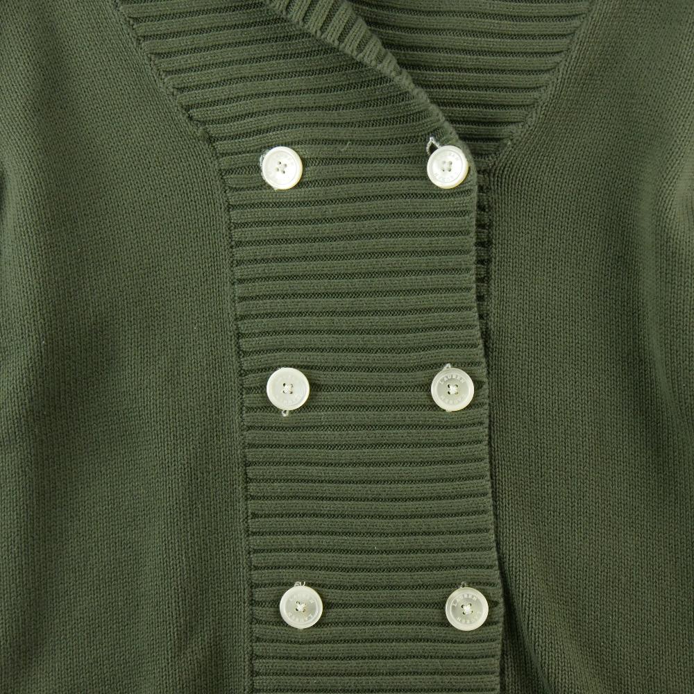 Sportswear - Lauren Ralph Lauren Pull cardigan Femme Taille L Kaki #QWE4167 - photo 3