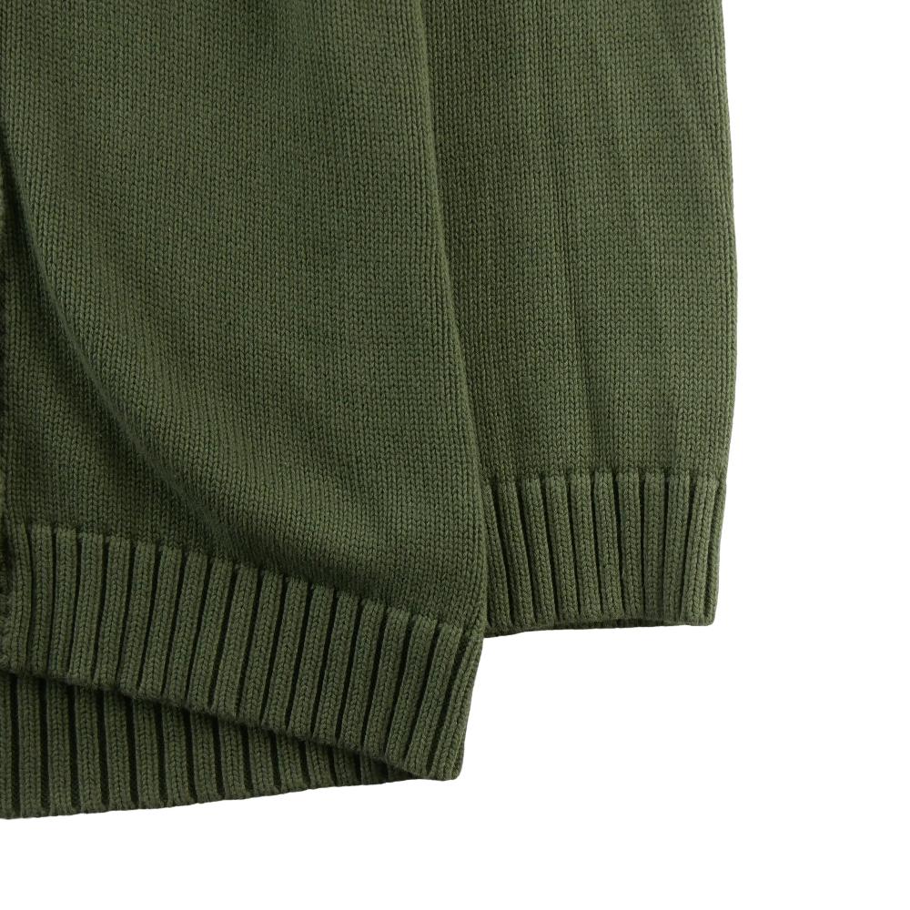 Sportswear - Lauren Ralph Lauren Pull cardigan Femme Taille L Kaki #QWE4167 - photo 4