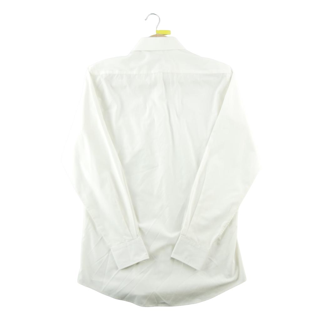 Sportswear - Yves Saint-Laurent Chemise classique Homme Taille M uni Blanc #QWE1682 - photo 5