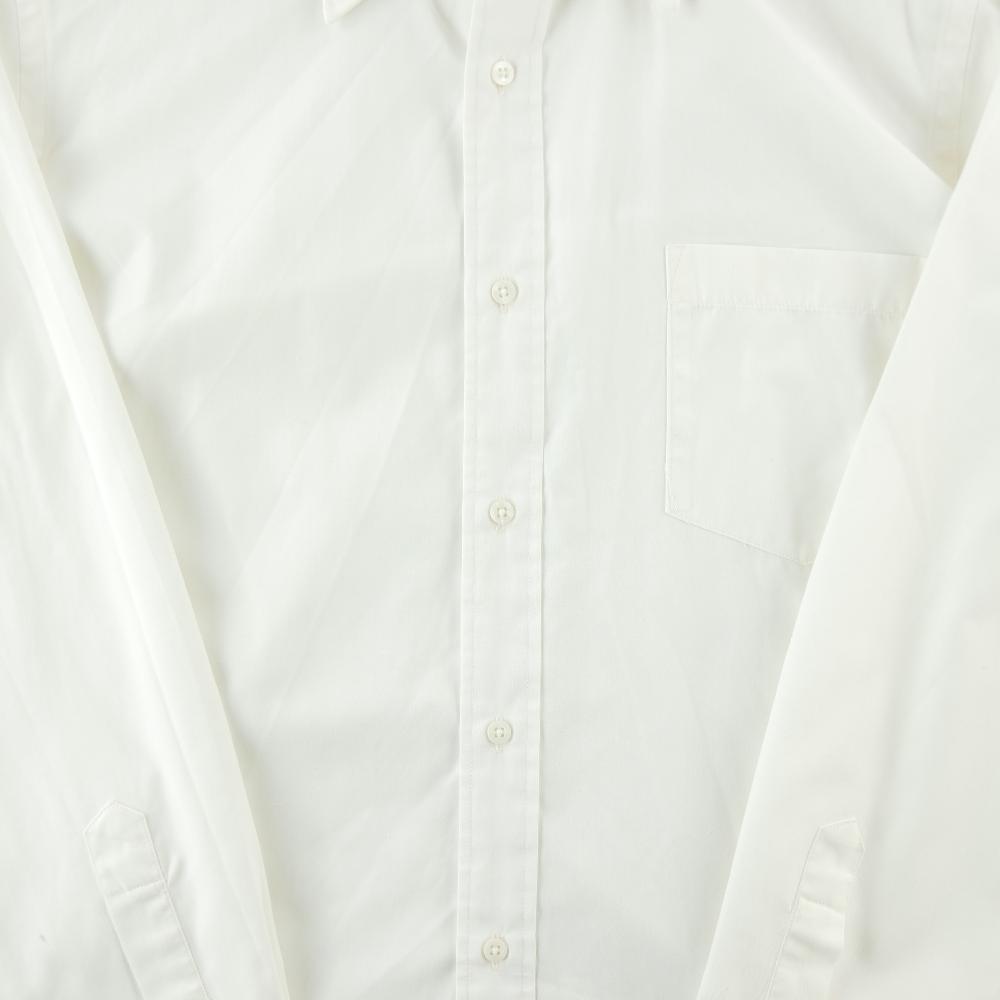 Sportswear - Yves Saint-Laurent Chemise classique Homme Taille M uni Blanc #QWE1682 - photo 8