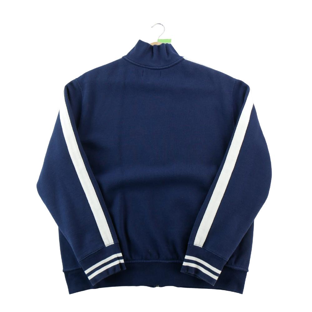 Sportswear - Polo Ralph Lauren Veste Pony brodé blanc Bandes blanches contrastées Homme Taille XL Marine #QWE4434 - photo 2