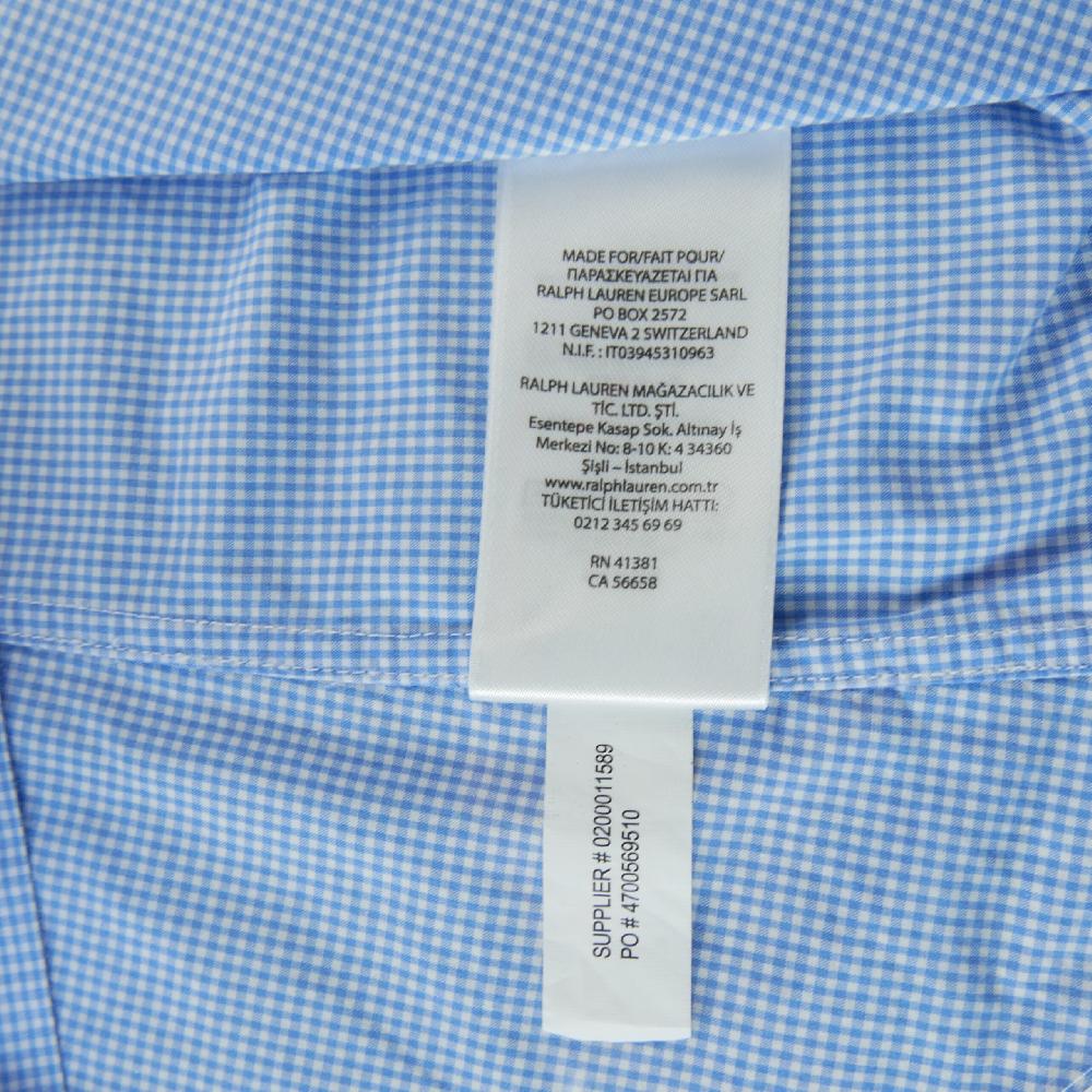 Sportswear - Polo Ralph Lauren Chemise classique Homme Taille XS Bleu #QWE3722 - photo 8