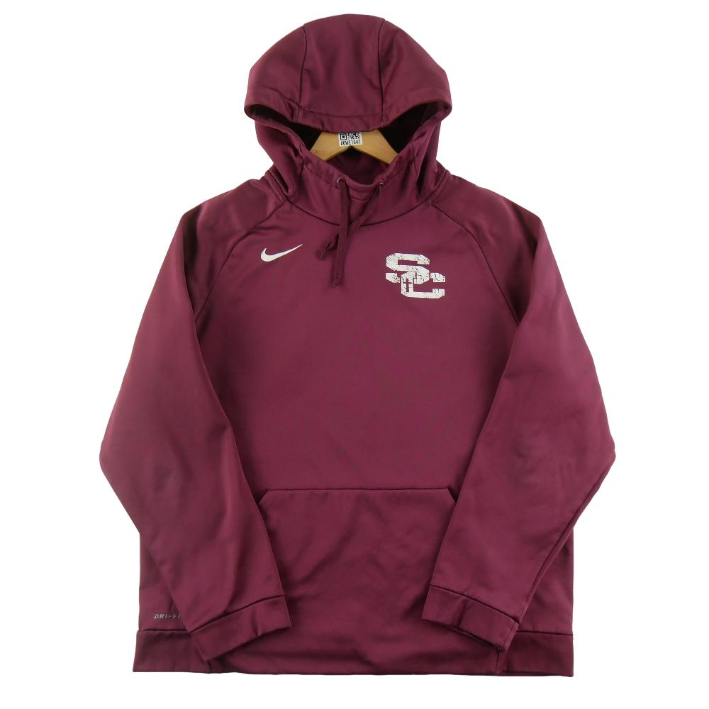 Fitness / Cardio training - Nike Sweat à capuche Homme Taille XL Bordeaux #QWE1642 - photo 1