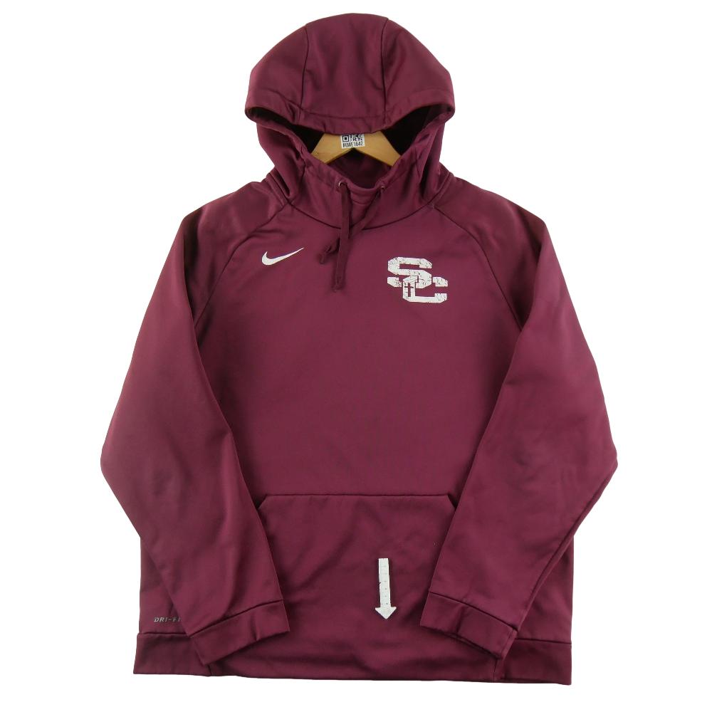 Fitness / Cardio training - Nike Sweat à capuche Homme Taille XL Bordeaux #QWE1642 - photo 5