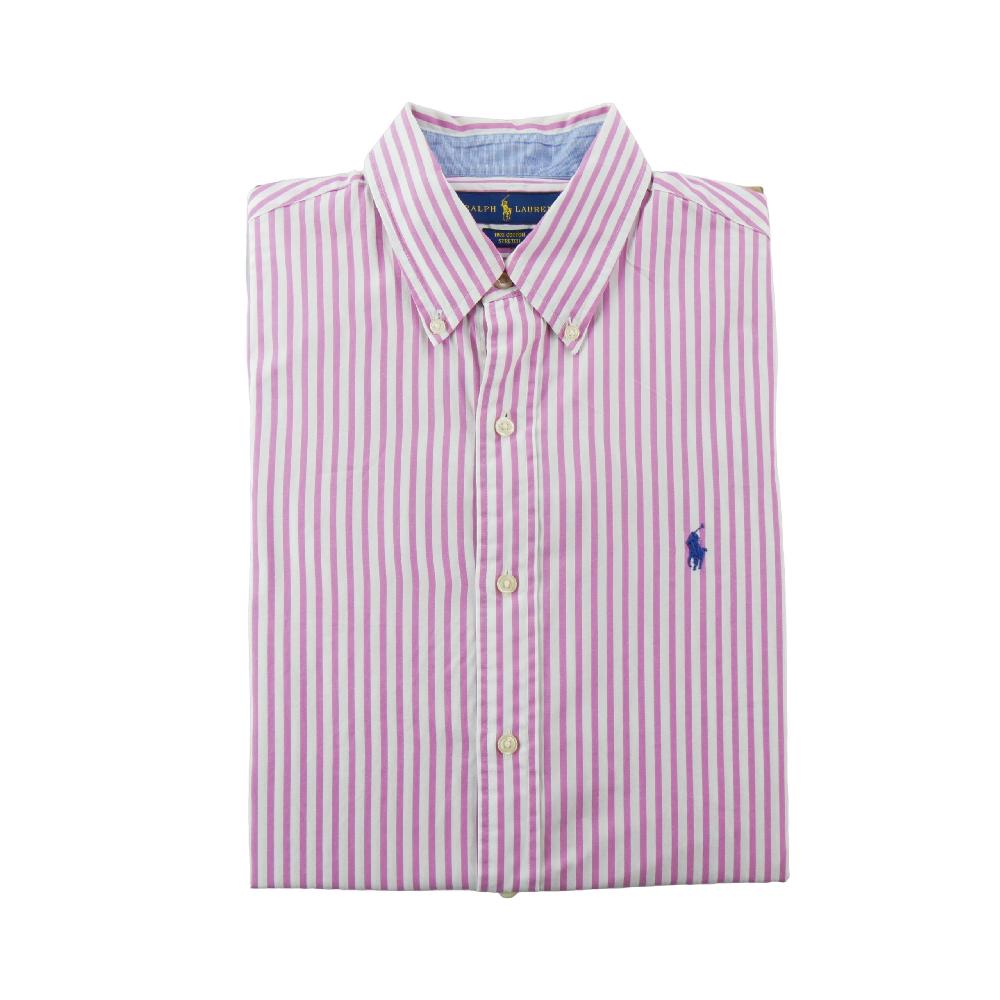 Sportswear - Ralph Lauren Chemise classique Homme Taille M Rose #QWE3633 - photo 1