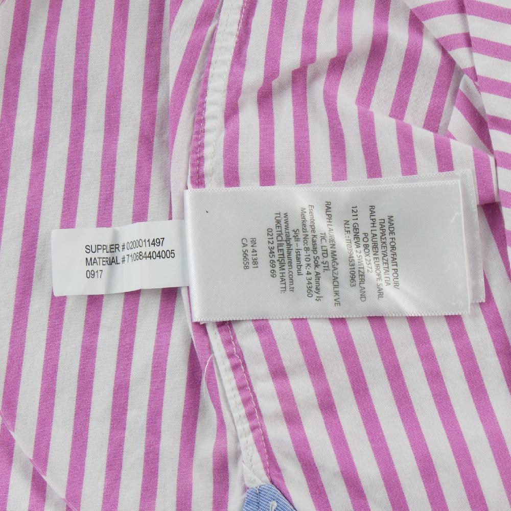 Sportswear - Ralph Lauren Chemise classique Homme Taille M Rose #QWE3633 - photo 8