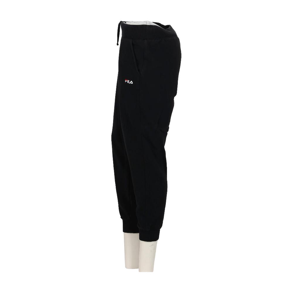 Fitness / Cardio training - Fila Jogging Fleece Jogger Logo brodé Jambe fuselée Molleton coton Bas-côtes Femme Taille L #QWE3910 - photo 3