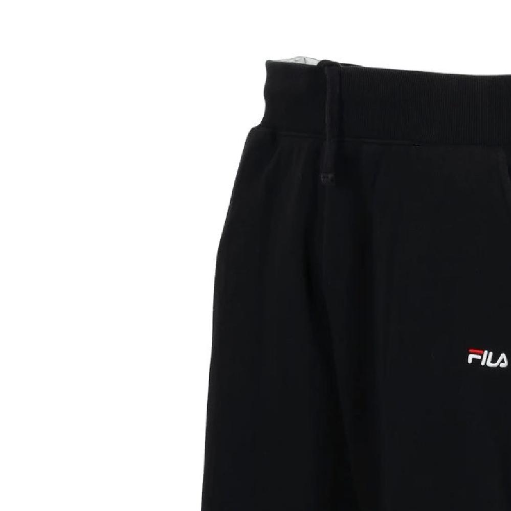 Fitness / Cardio training - Fila Jogging Fleece Jogger Logo brodé Jambe fuselée Molleton coton Bas-côtes Femme Taille L #QWE3910 - photo 5