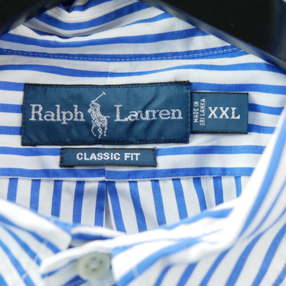 Sportswear - Polo Ralph Lauren Chemise classique Homme Taille 2XL Bleu #QWE7345 - photo 6
