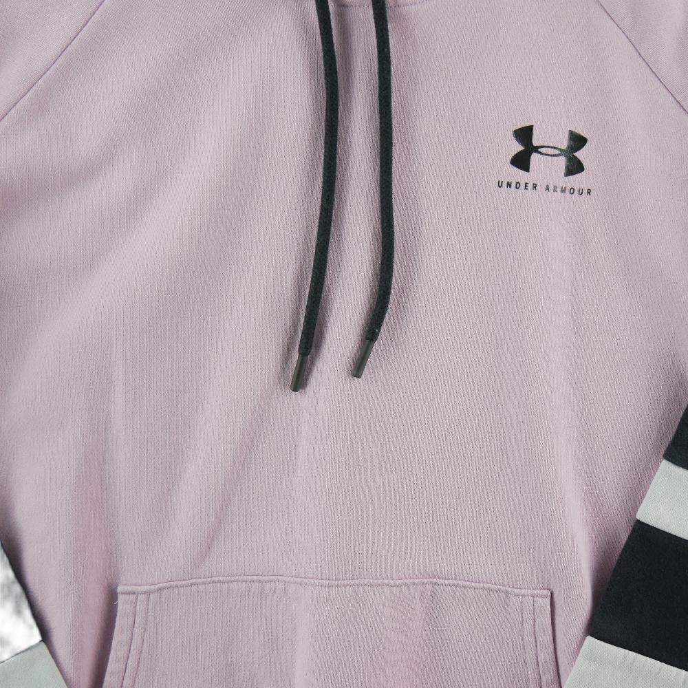 Fitness / Cardio training - Under Armour Sweat à capuche Loose Fit Femme Taille XL Rose #QWE0274 - photo 3