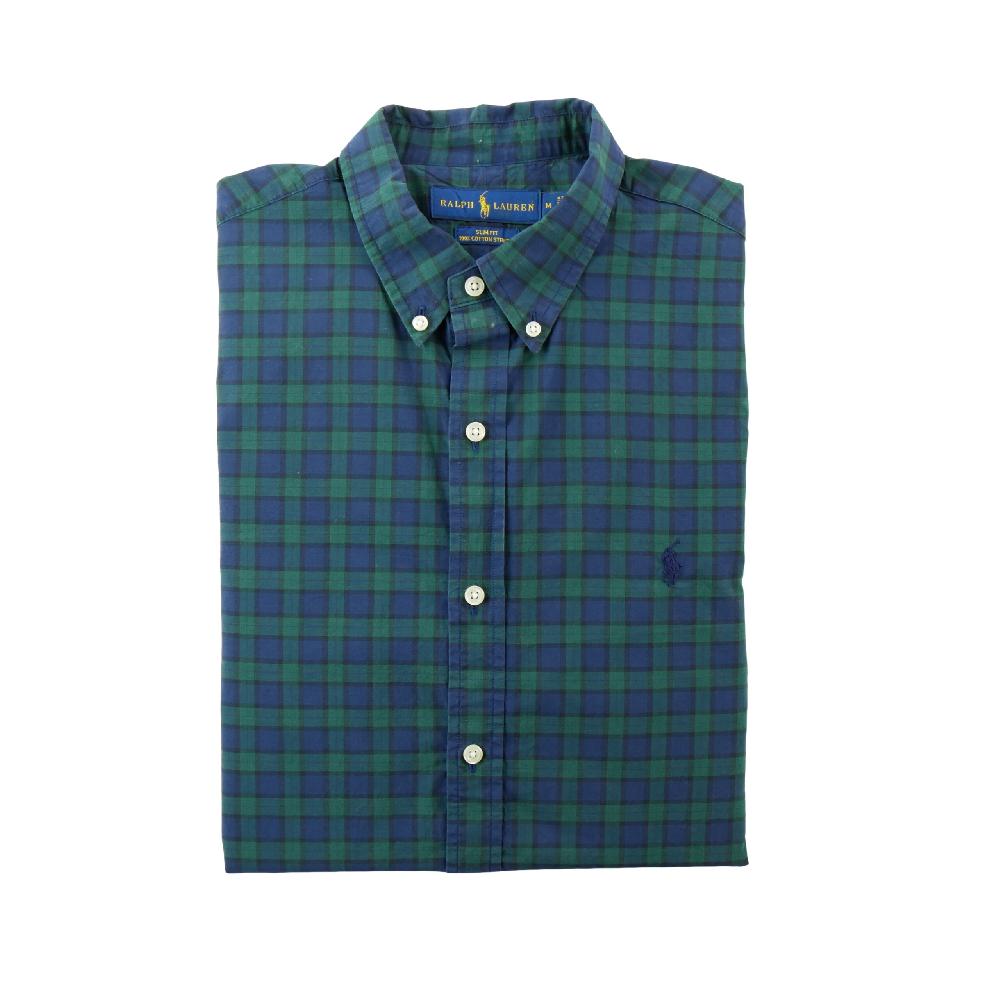 Sportswear - Ralph Lauren Chemise classique Homme Taille M Marine #QWE7428 - photo 1