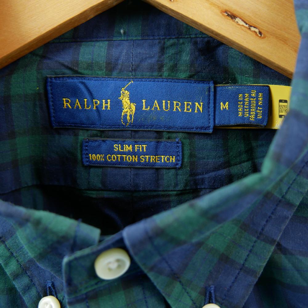 Sportswear - Ralph Lauren Chemise classique Homme Taille M Marine #QWE7428 - photo 6