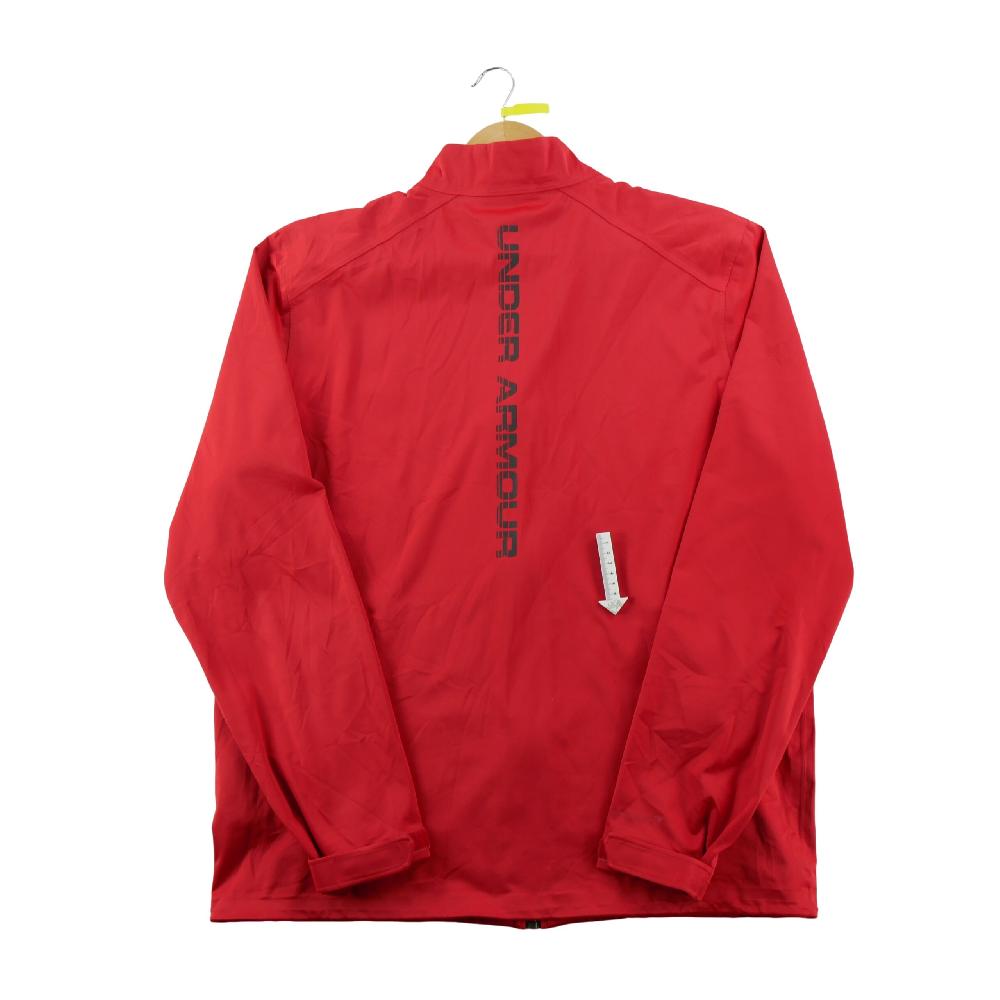 Golf - Under Armour Veste Storm Rain Jacket UA Storm Veste golf imperméable Homme Taille L Rouge #QWE1408 - photo 6