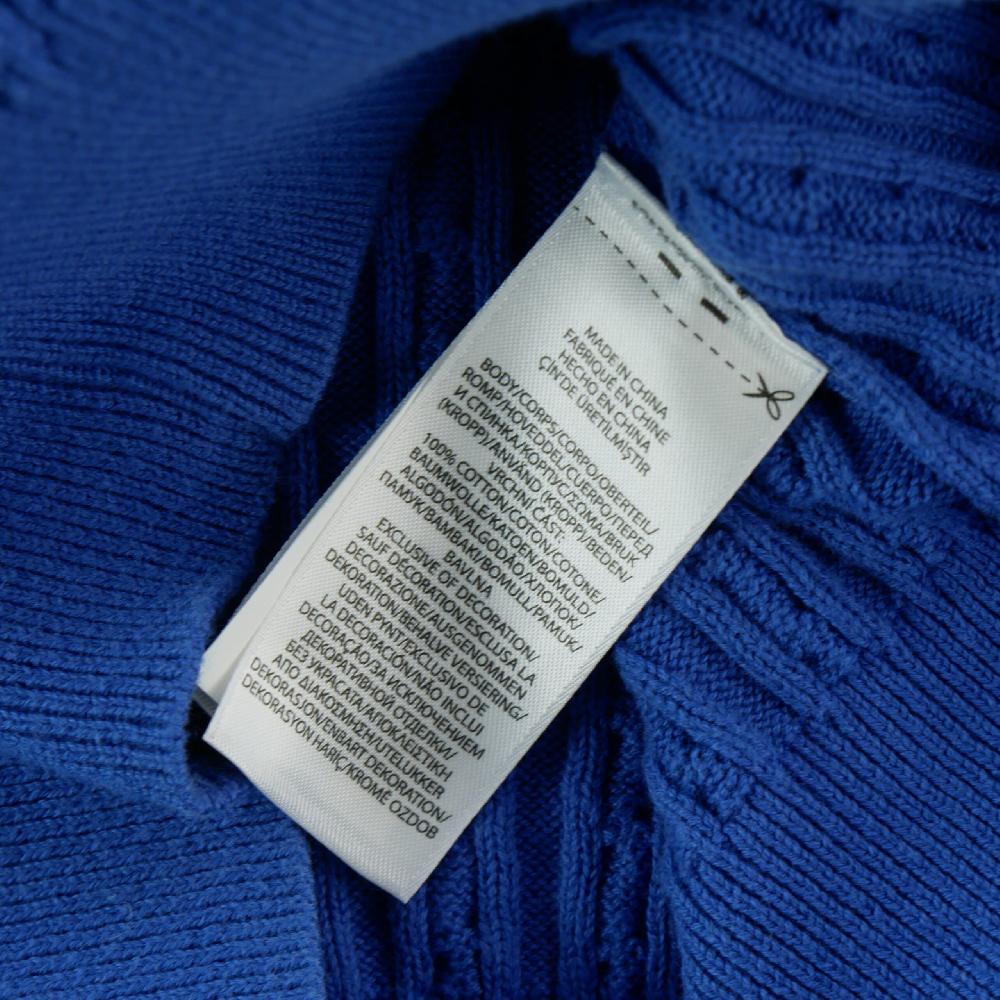 Sportswear - Polo Ralph Lauren Gilets Cable-Knit Cotton Cardigan Maille torsadée Fille Taille 7 ans Bleu #QWE0342 - photo 6