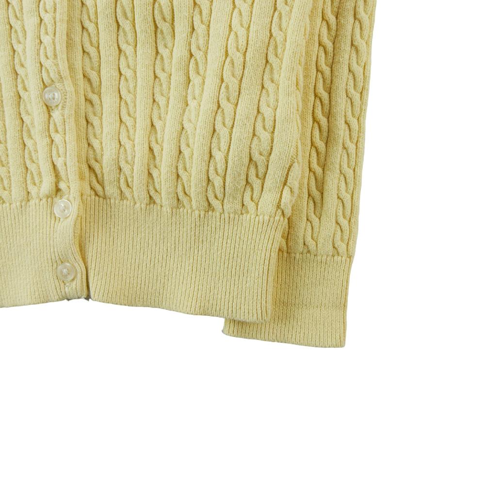 Sportswear - Polo Ralph Lauren Gilets Mini Cable Knit Cotton Cardigan Maille torsadée Fille Taille 3 ans #QWE3062 - photo 4