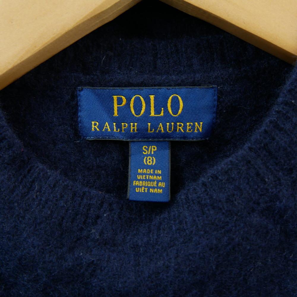 Sportswear - Polo Ralph Lauren Pull Pony Polo brodé Maille laine cachemire Col rond Garçon Taille 8 ans #QWE4334 - photo 6