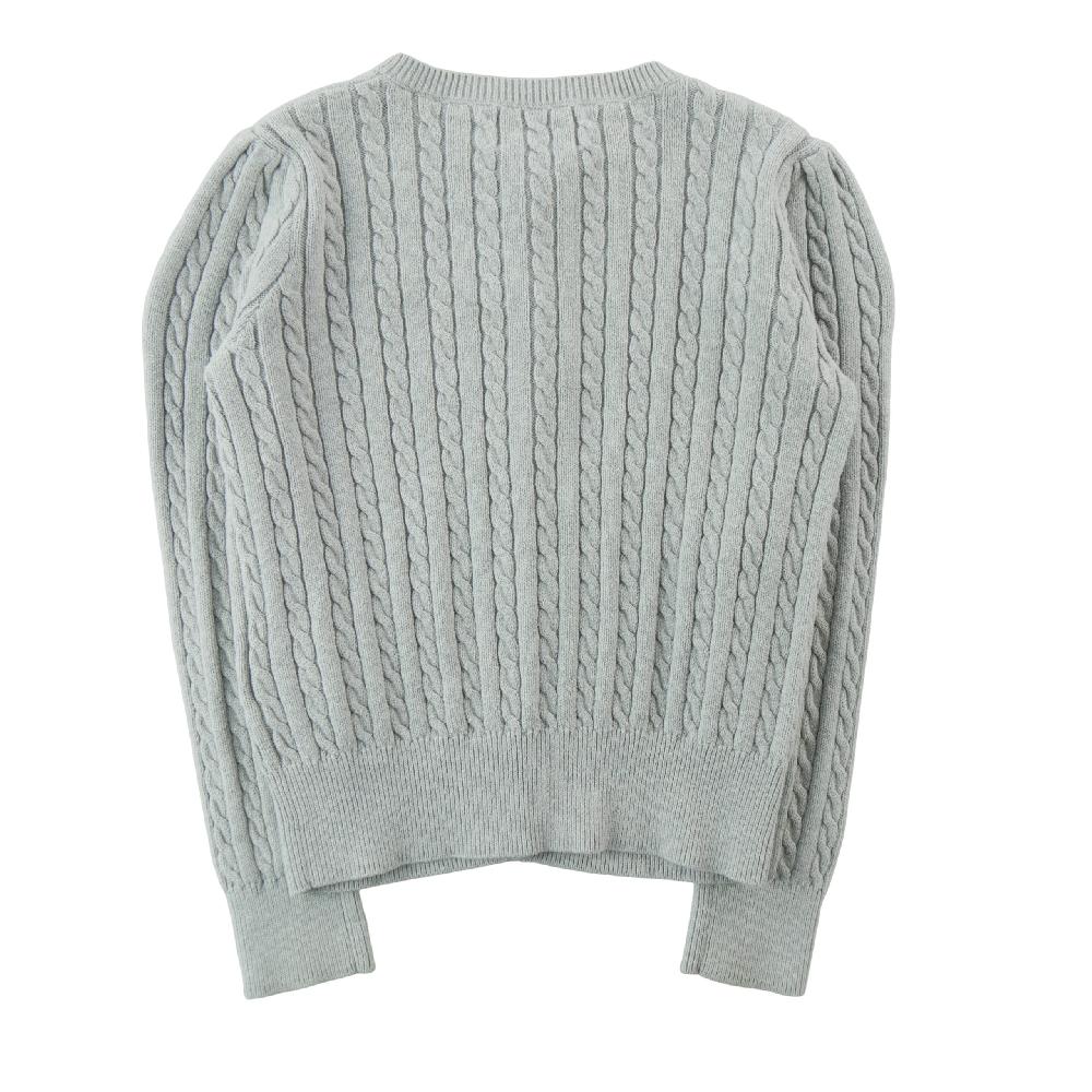 Sportswear - Polo Ralph Lauren Gilets Cardigan torsadé Pony brodé Maille 100% coton Fille Taille 6 ans #QWE7817 - photo 2