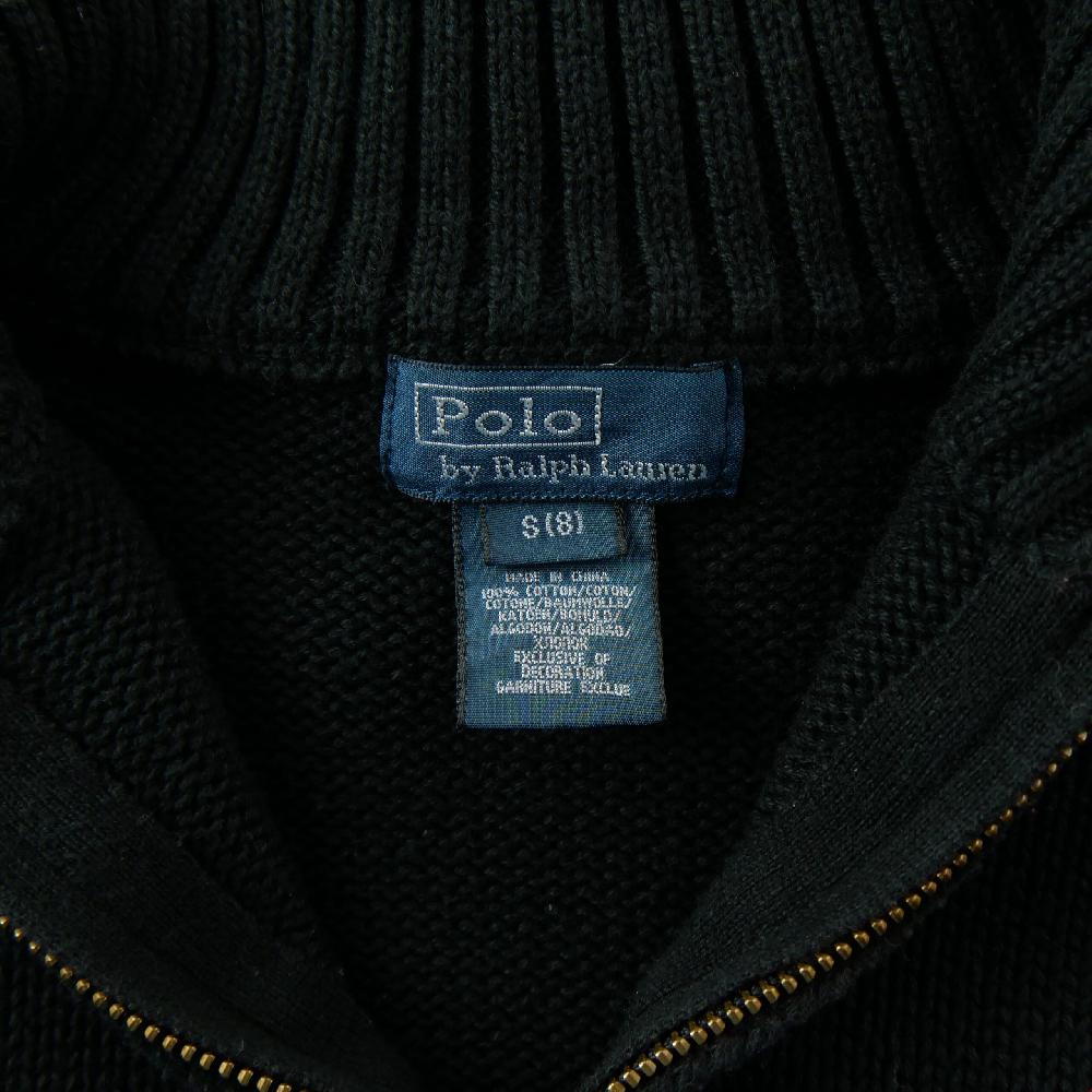 Sportswear - Polo Ralph Lauren Pull 1/4 zip Pony rouge brodé Col montant côtelé Garçon Taille 8 ans Noir #QWE7757 - photo 5