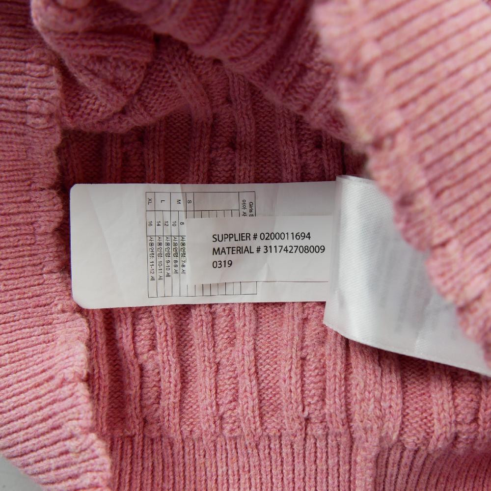 Sportswear - Polo Ralph Lauren Gilets Mini-Cable Cotton Cardigan Maille torsadée Fille Taille 2 ans Rose #QWE0329 - photo 8