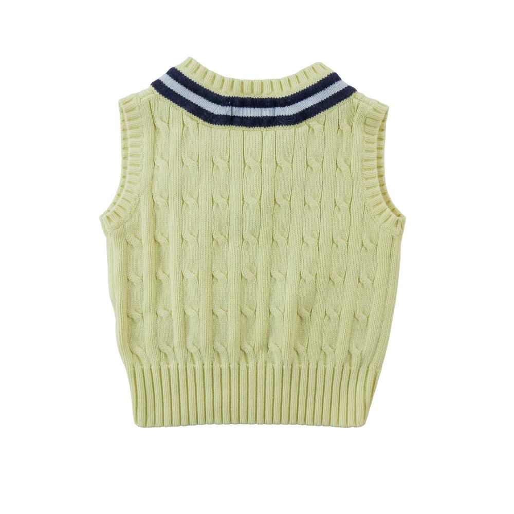 Sportswear - Polo Ralph Lauren Pull Cable-Knit Cricket Sweater Vest Maille torsadée Garçon Taille 2 ans #QWE7761 - photo 2