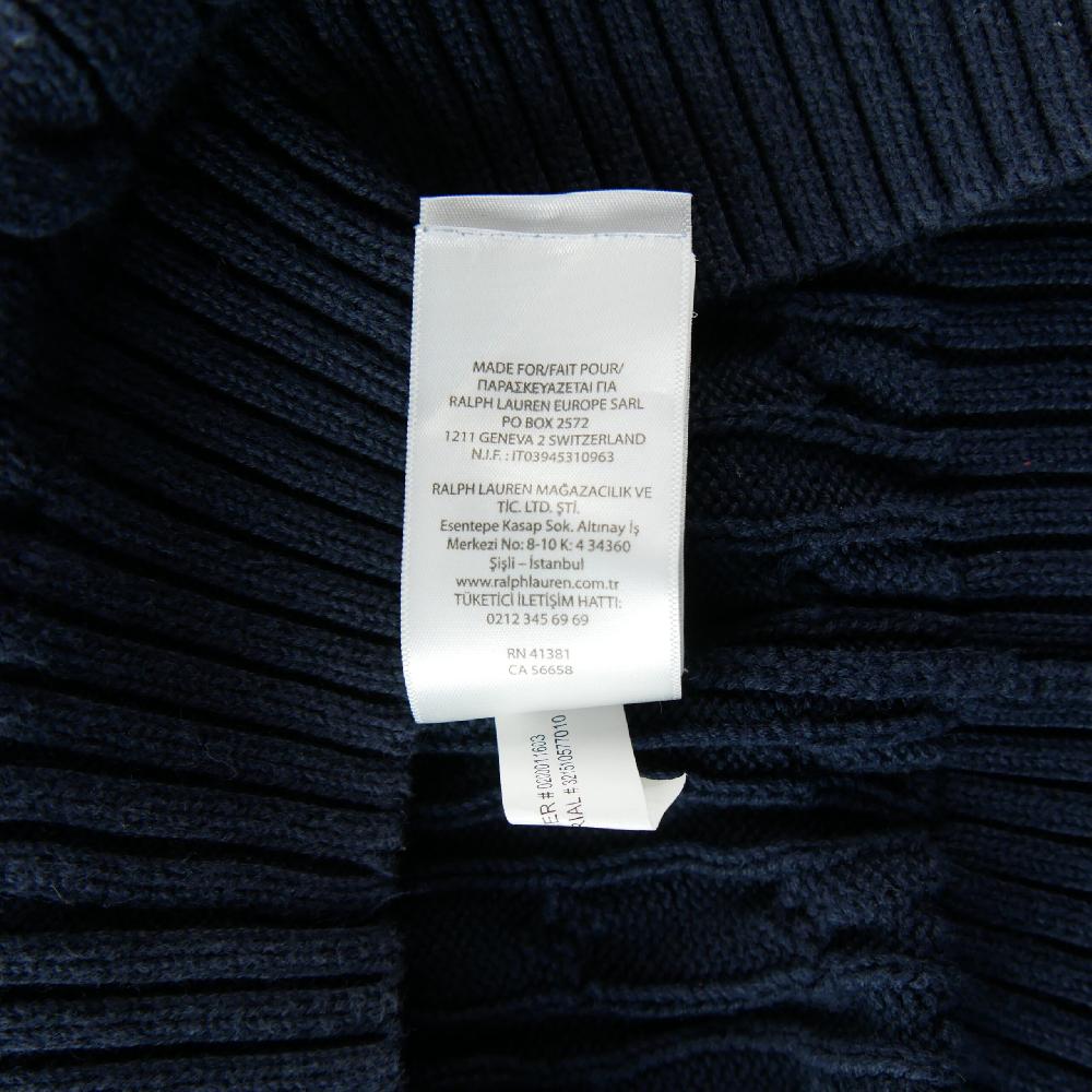 Sportswear - Polo Ralph Lauren Pull Cable-Knit Cotton Sweater Maille torsadée Garçon Taille 4 ans Marine #QWE7760 - photo 6