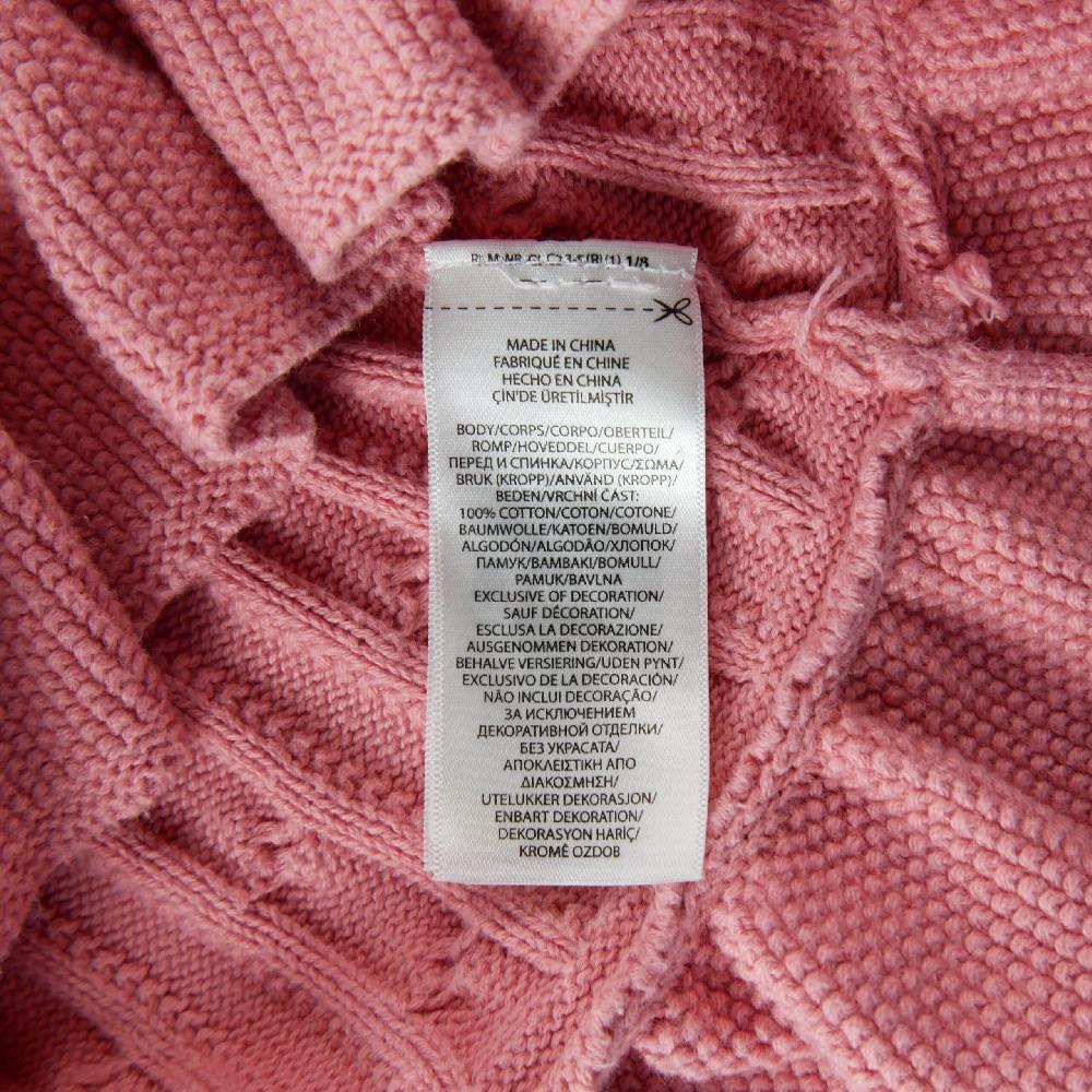 Sportswear - Ralph Lauren Gilets Cable Cotton Peplum Cardigan Maille torsadée Fille Taille 2 ans Rose #QWE7748 - photo 6