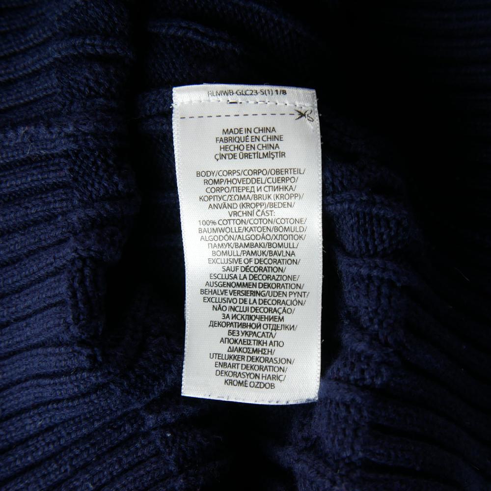 Sportswear - Polo Ralph Lauren Pull Cable-Knit Cotton Sweater Maille torsadée Garçon Taille 6 ans Marine #QWE7746 - photo 6