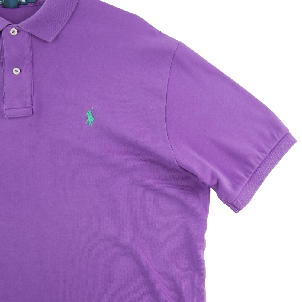 Golf - Polo Ralph Lauren Polo manches courtes Homme Taille L Violet - photo 5