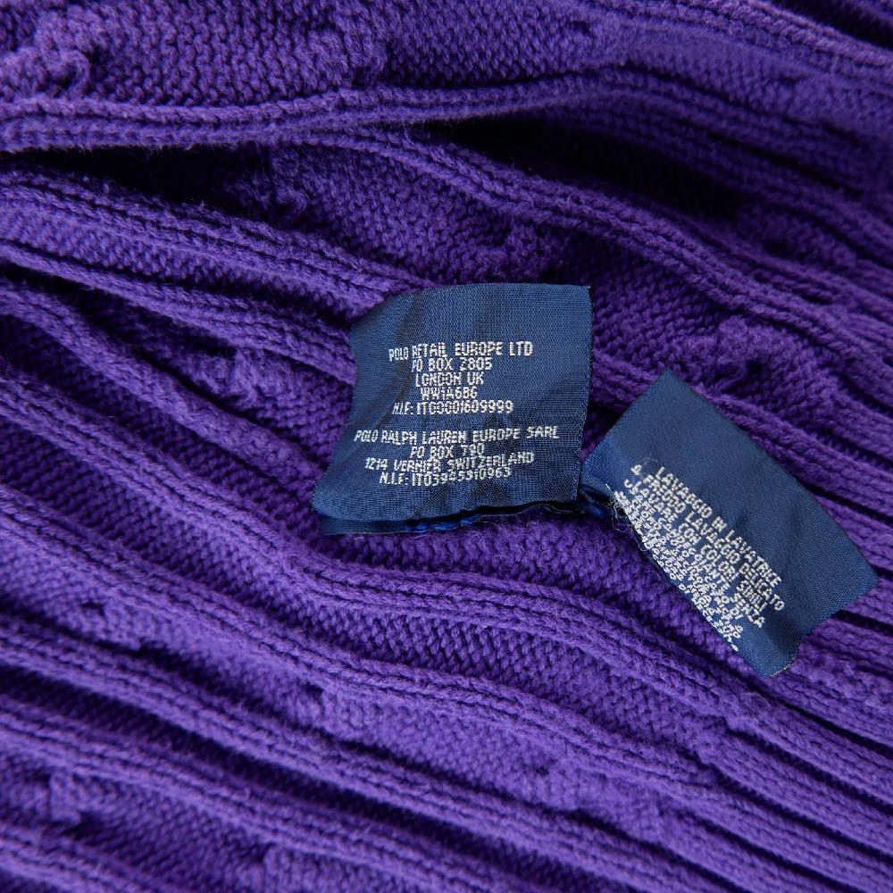 Sportswear - Polo Ralph Lauren Gilets Cable Cotton Hooded Full-Zip Sweater Capuche Fille Taille 7 ans #QWE7751 - photo 7