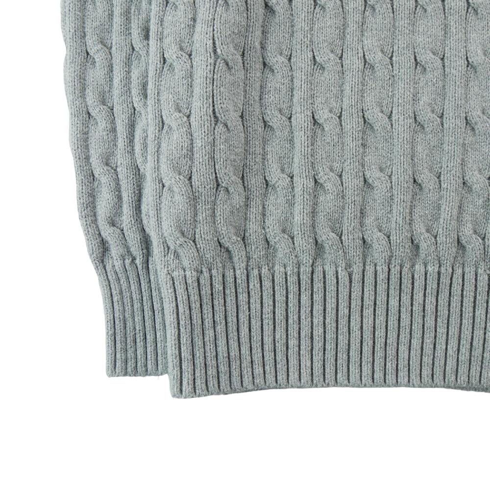 Sportswear - Polo Ralph Lauren Pull torsadé col camionneur Pony brodé 100% coton Garçon Taille 10/12 ans #QWE7742 - photo 4
