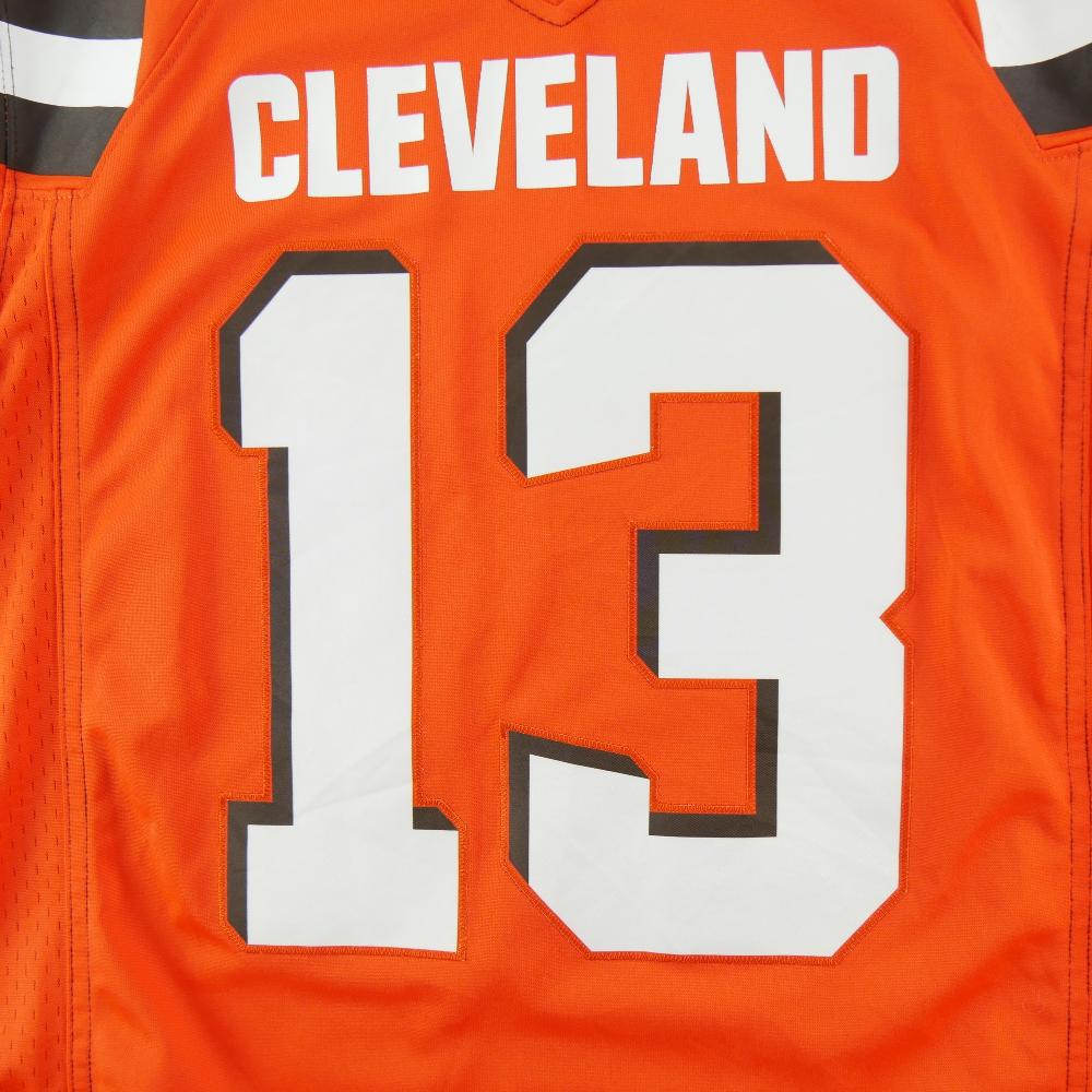 Football Américain - Nike Maillot NFL Cleveland Browns Beckham Jr Vapor Limited Taille M #QWE1766 - photo 7