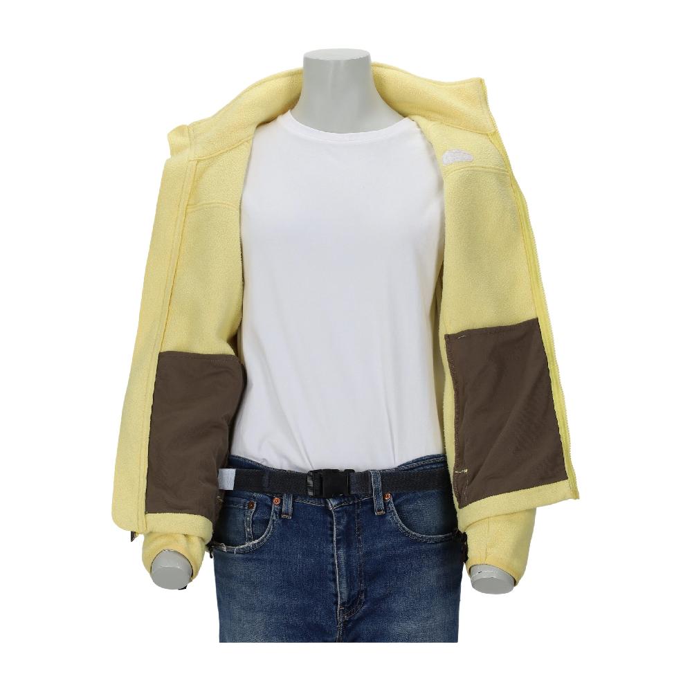 Fitness / Cardio training - The North Face Veste polaire Khumbu Fleece Jacket Coupe décontractée Femme Taille M Jaune - photo 3