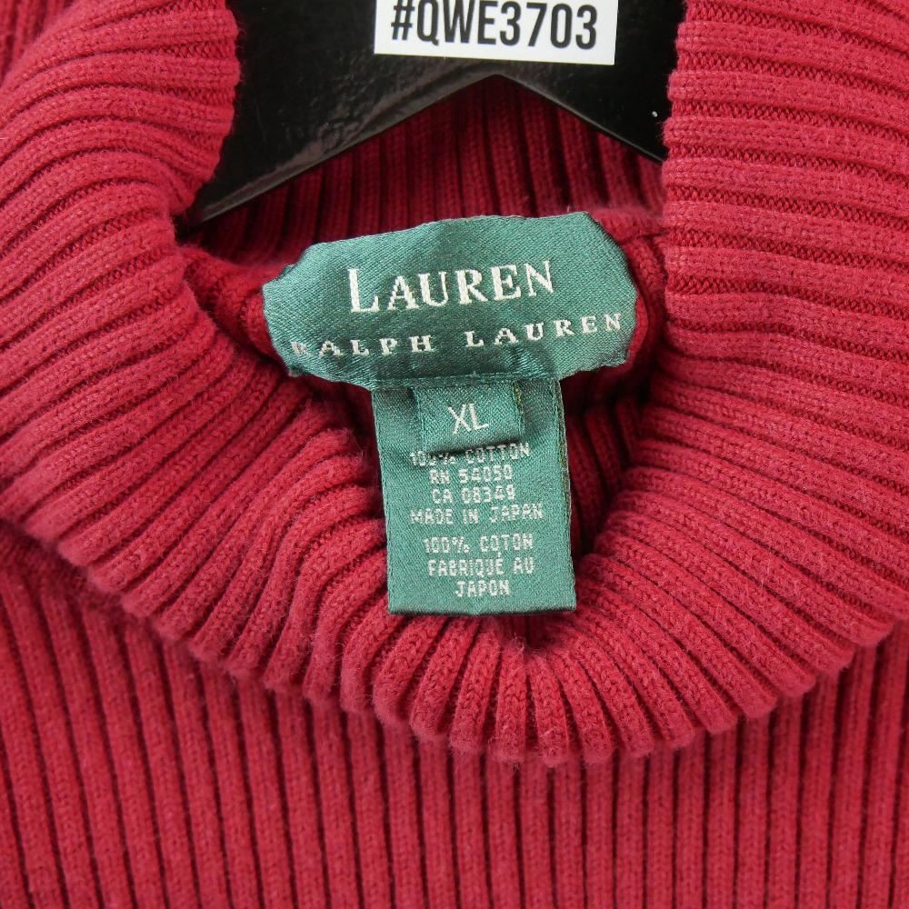 Sportswear - Lauren Ralph Lauren Pull Femme Taille XL Rouge #QWE3703 - photo 5