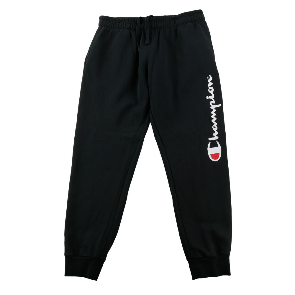 Fitness / Cardio training - Champion Jogging Logo script vertical Coupe fuselée Bord-côtes Homme Taille XL Noir #QWE3484 - photo 1
