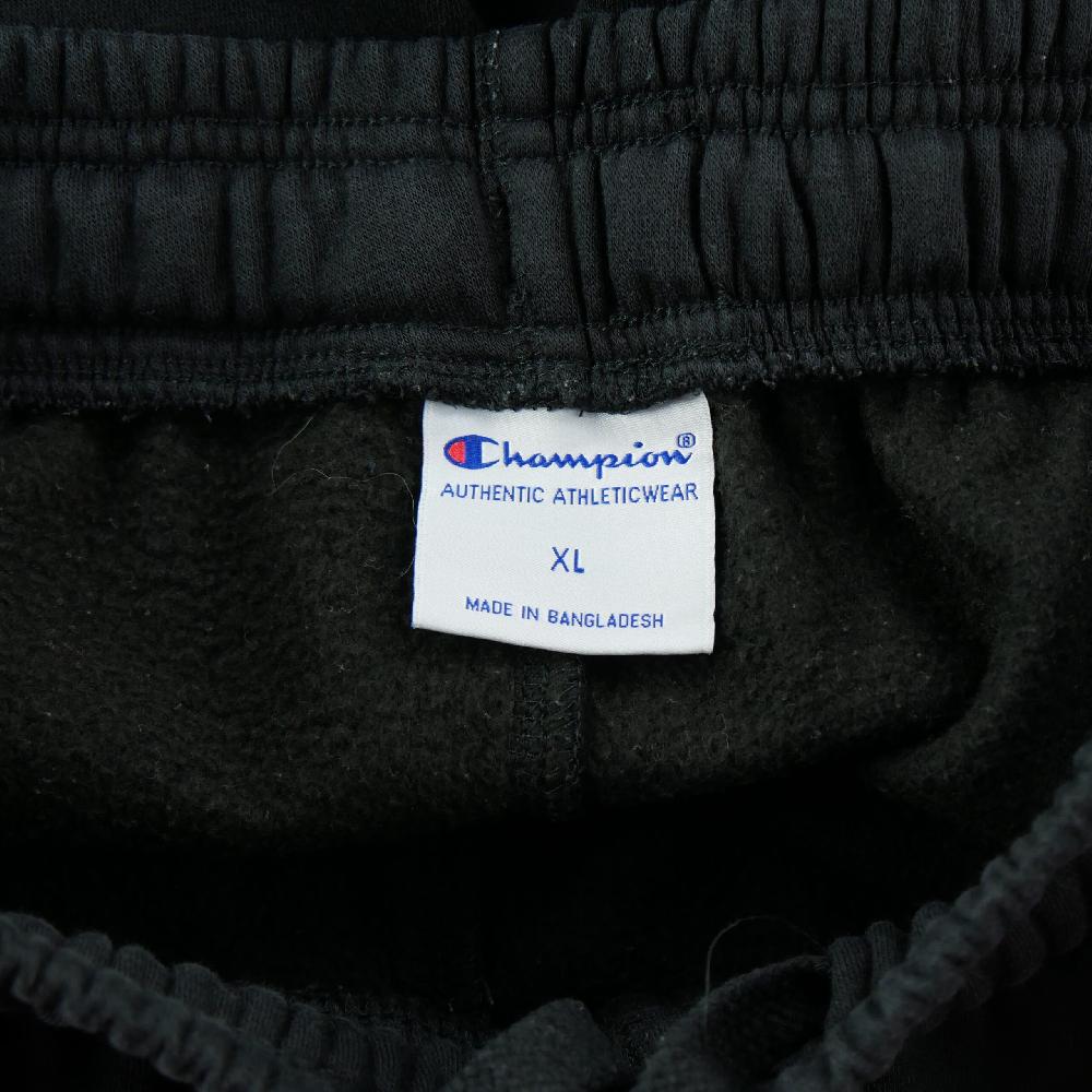 Fitness / Cardio training - Champion Jogging Logo script vertical Coupe fuselée Bord-côtes Homme Taille XL Noir #QWE3484 - photo 5
