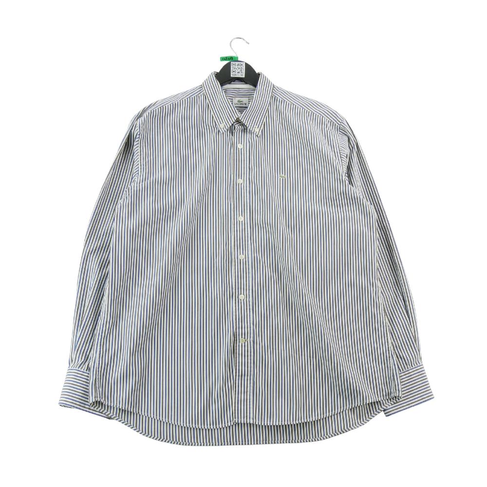 Fitness / Cardio training - Lacoste Chemise classique Homme Taille W44 à rayures Blanc - photo 1