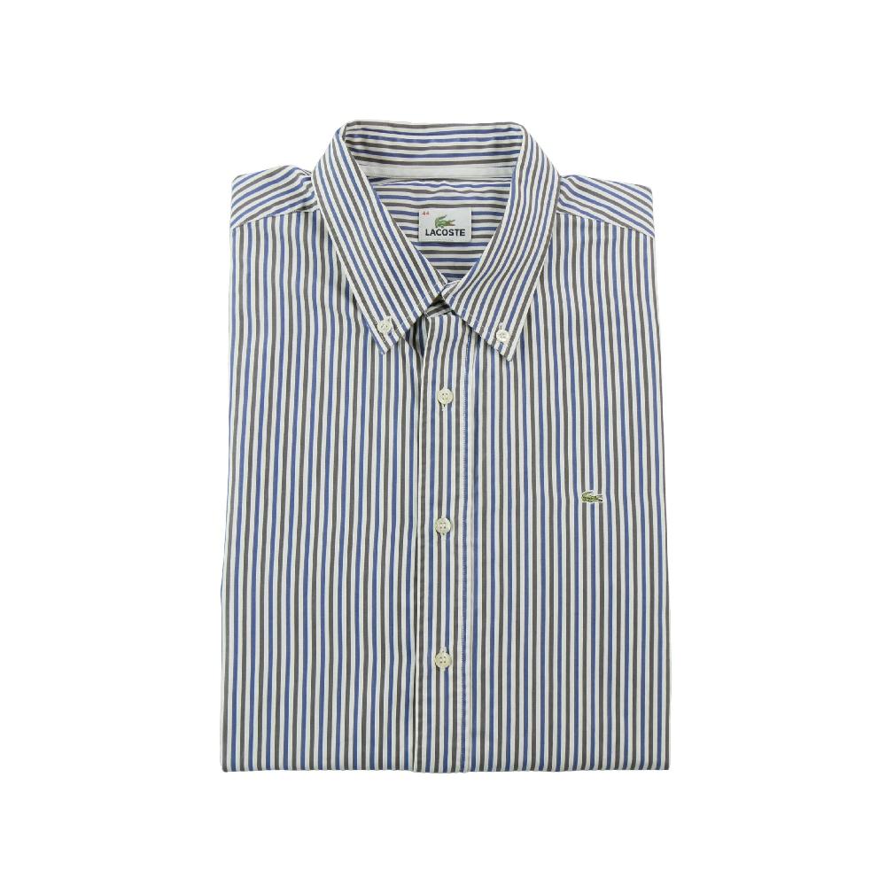 Fitness / Cardio training - Lacoste Chemise classique Homme Taille W44 à rayures Blanc - photo 5