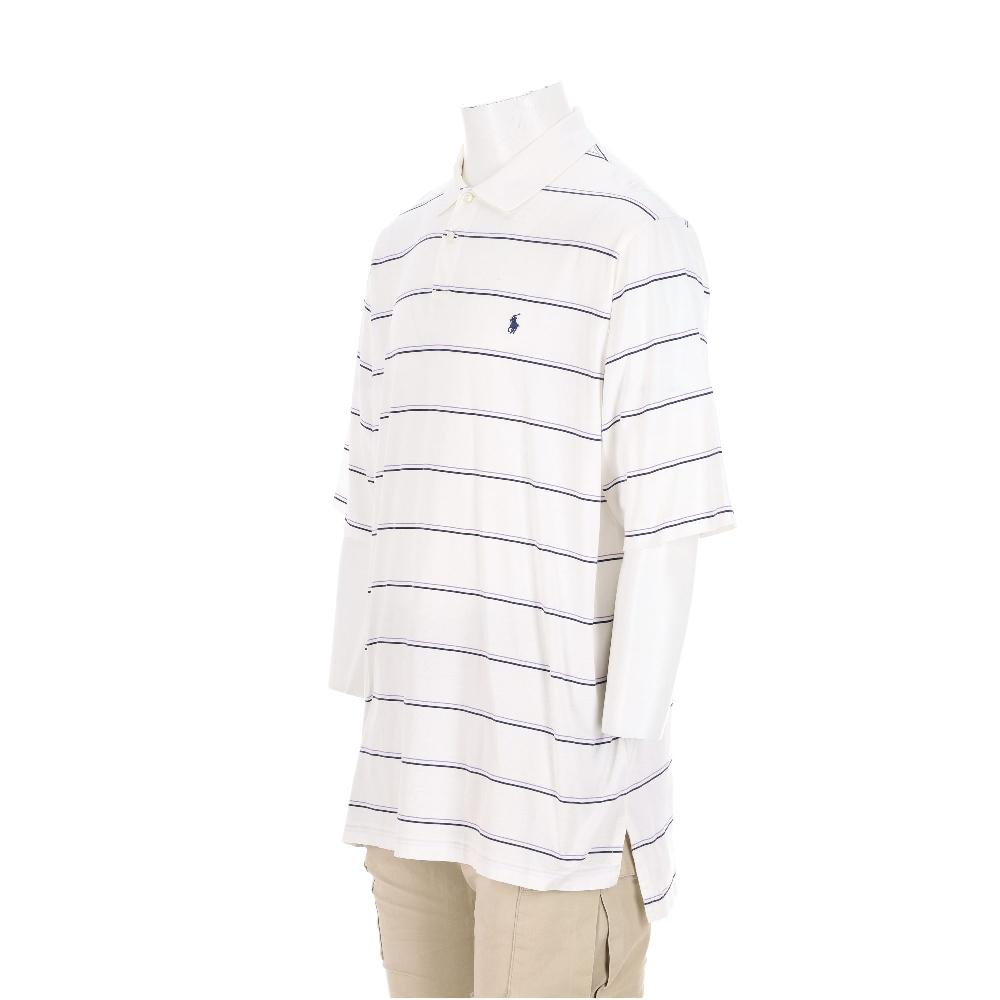 Golf - Polo Ralph Lauren Polo manches courtes Golf Fit Homme Taille XL Blanc #QWE7418 - photo 4