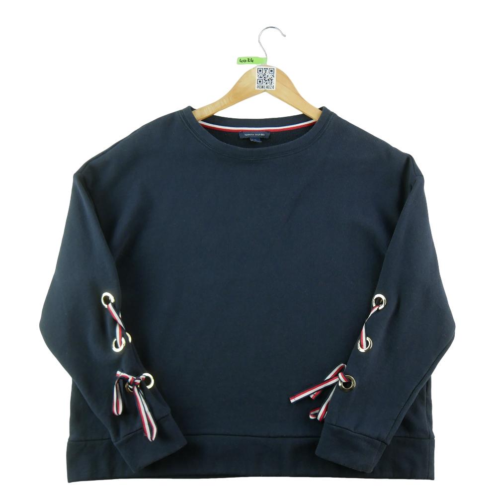Sportswear - Tommy Hilfiger Sweat Femme Taille M Marine #QWE4024 - photo 1