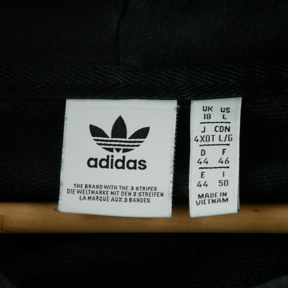 Fitness / Cardio training - Adidas Sweat à capuche Crop Hoodie Femme Taille L Noir #QWE1587 - photo 5