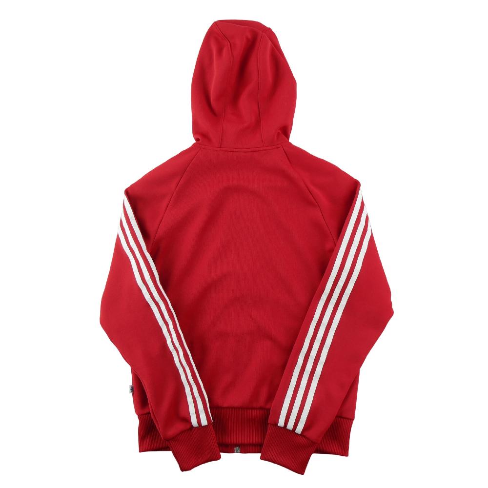 Sportswear - Adidas Sweat à capuche Girly Zip Hoody 3-Stripes Trefoil Femme Taille M Rouge #QWE4401 - photo 2